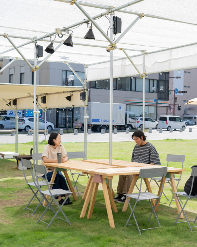 今年も甲府のまちなかで社会実験が始まります