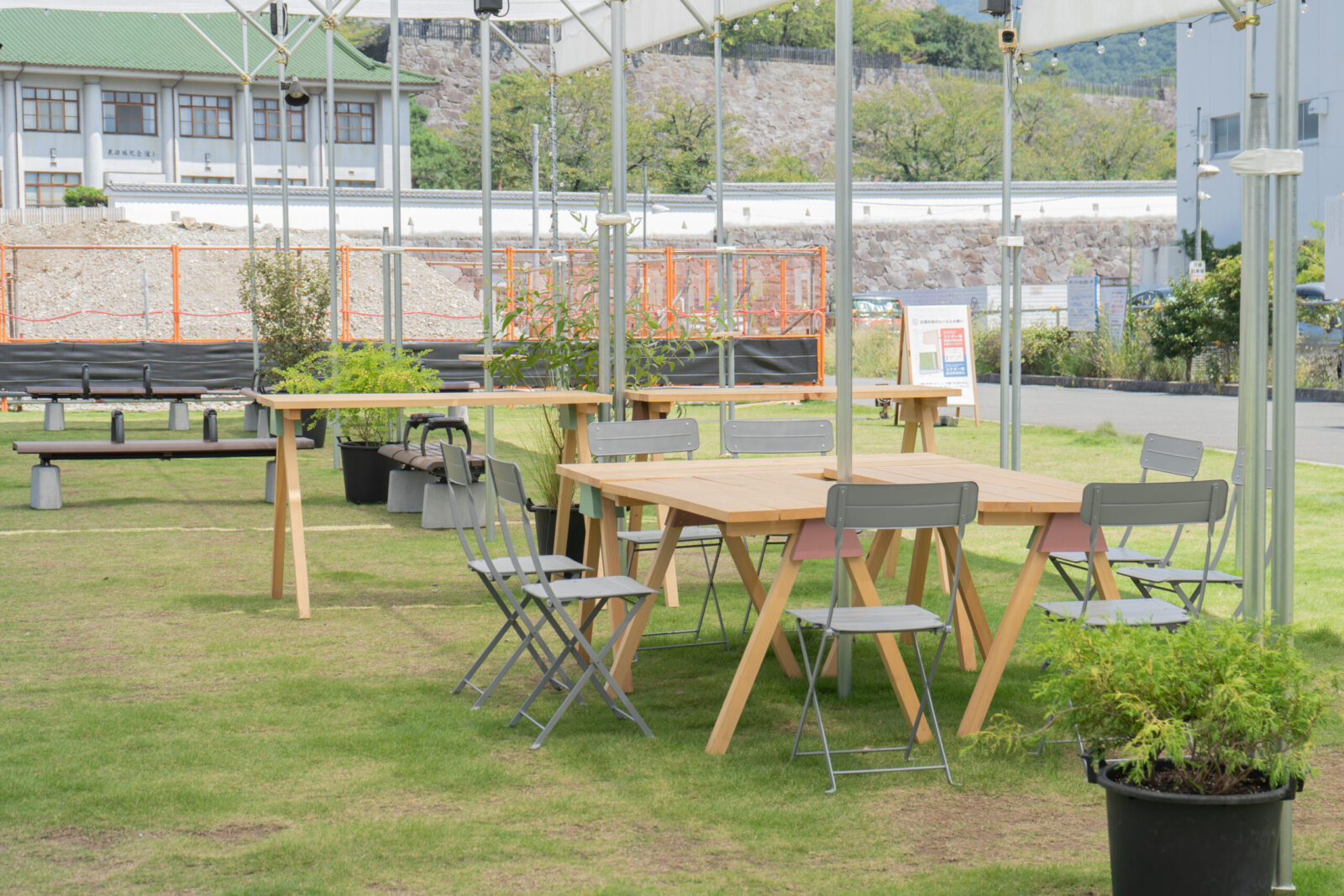 今年も甲府のまちなかで社会実験が始まります